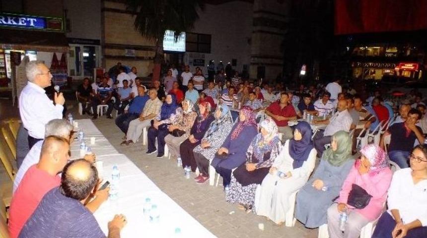 Serik&rsquo;te Darbe Karşıtı Demokrasi N&ouml;beti Devam Ediyor