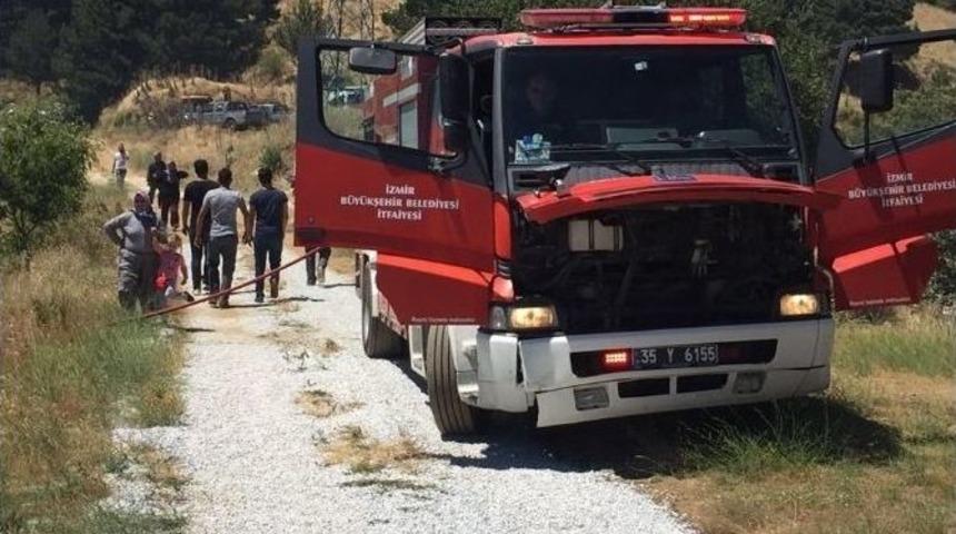 Bozdağ&rsquo;da Sigara İzmariti Y&uuml;z&uuml;nden Yangın &Ccedil;ıktı