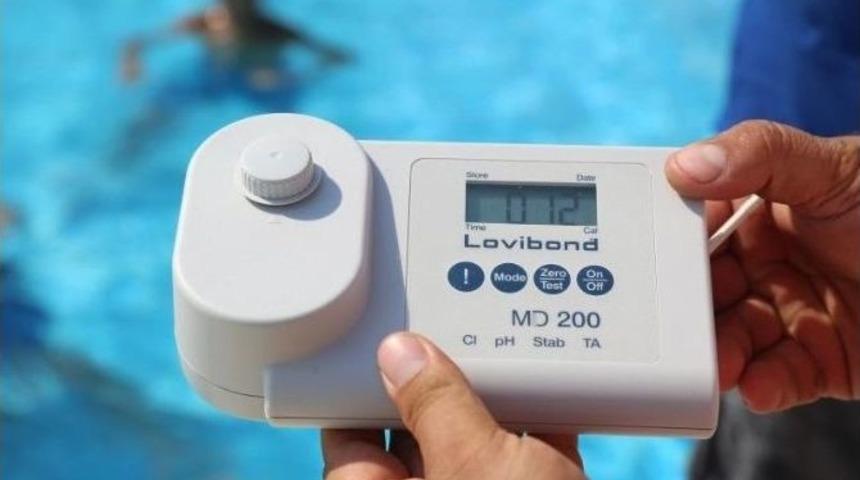 Mezitli’de Havuzlar Temizlikten Tam Not Aldı