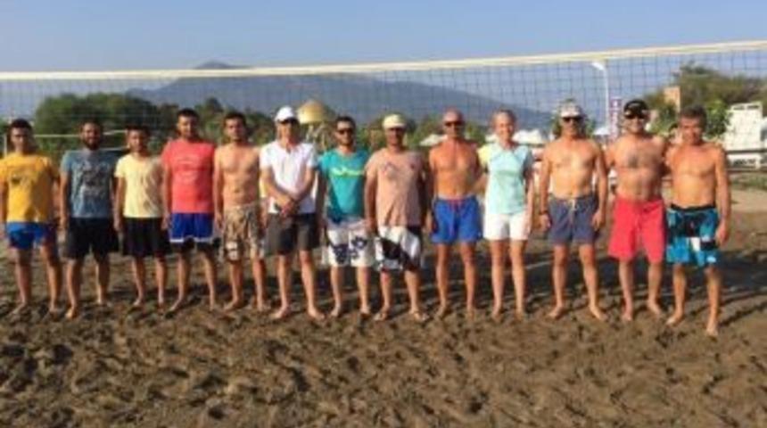 Uluslararası K&uuml;lt&uuml;r Ve Muz Festivali Voleybol Turnuvası Başladı