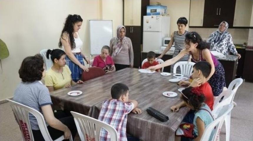 Mezitli Belediyesi, Zihinsel Engelli &Ccedil;ocuklara Beceri Kursu A&ccedil;tı