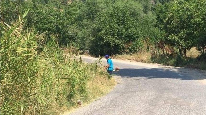 Demirci&rsquo;deki Kavşak Tehlike Olmaktan &Ccedil;ıktı