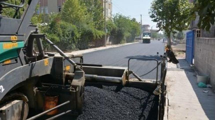 S&uuml;merevler Mahallesinde Asfalt &Ccedil;alışması