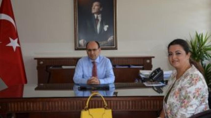 Başhekim Afacan, S&ouml;ke Kaymakamı Kurtbeyoğlu&rsquo;nu Ziyaret Etti