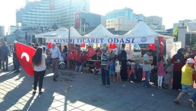 Kto Demokrasi Nöbetine Destek Olmaya Devam Ediyor