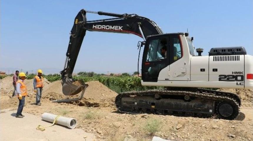 Hacıaliler Kanalizasyon Hattına Kavuşuyor