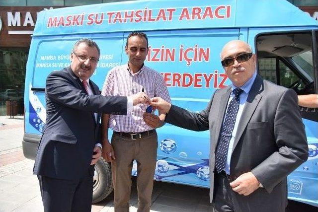 Maski’nin Mobil Tahsilat Aracı Yola Çıktı