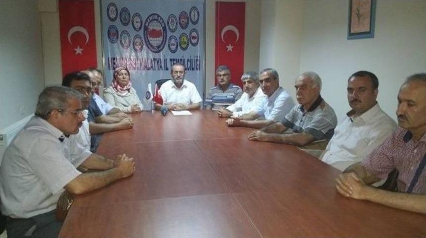 Memur-sen Malatya İl Temsilcisi Kerem Yıldırım: &ldquo;t&uuml;rkiye&rsquo;nin Yolunun Kesilmesine Asla Ge&ccedil;it Vermeyiz&rdquo;