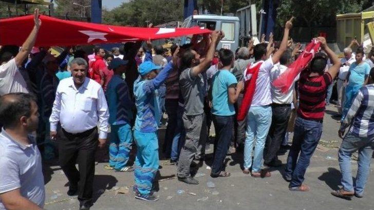 Şanlıurfa’da Vatandaşların Demokrasi Nöbeti Devam Ediyor G4