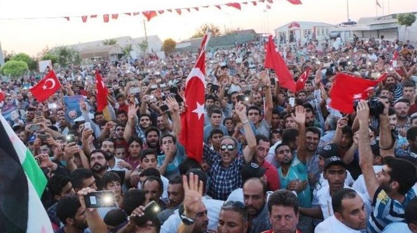 Suriyelilerden Cumhurbaşkanı Erdoğan’a Büyük Destek