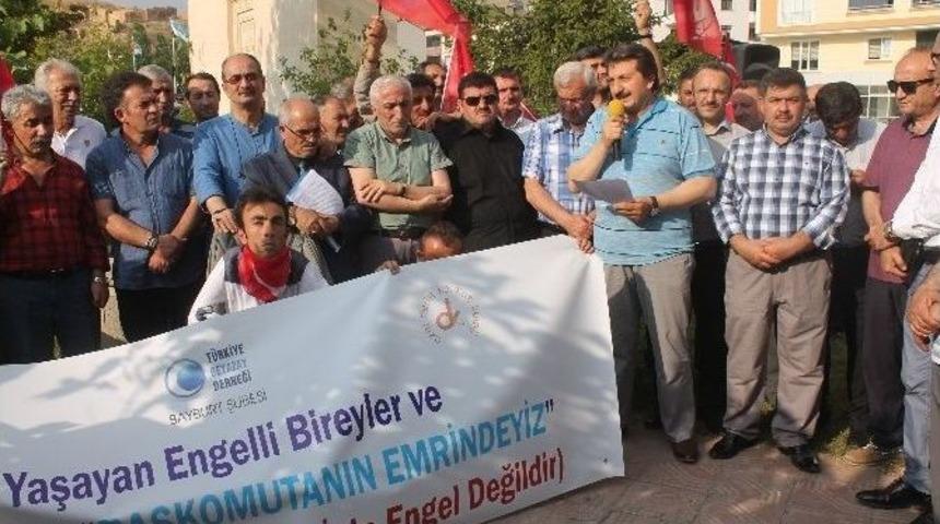 Bayburt&rsquo;taki Stk&rsquo;lardan Darbe Girişimine Tepki