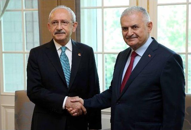 Başbakan Yıldırım Ve Kılıçdaroğlu Birlikte Açıklama Yapacak