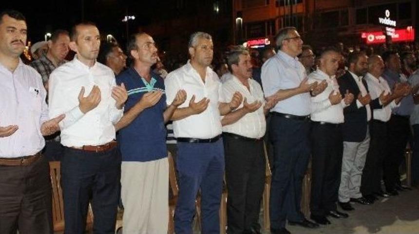 Alaşehir&rsquo;de Şehitler İ&ccedil;in Mevlit Okundu