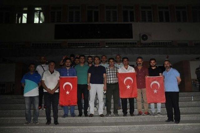 Ağrı Amatör Spor Kulüpleri Federasyonu’ndan Demokrasi Bildirisi