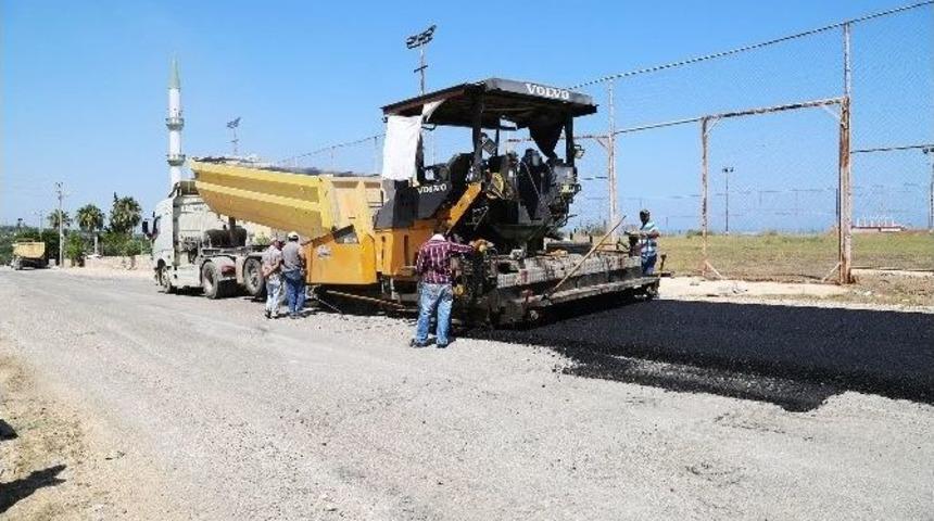 Erdemli&rsquo;de Asfalt Ve Parke &Ccedil;alışmaları