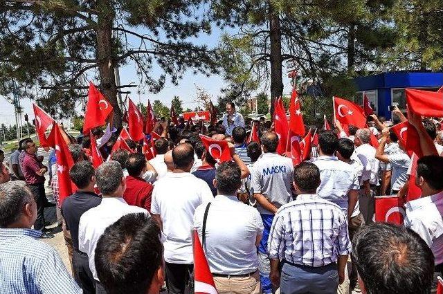 Başkan Çakır Büyükşehir Çalışanlarına Teşekkür Etti