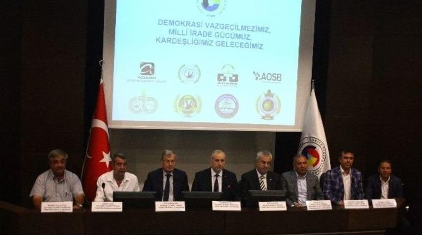 İş D&uuml;nyası Darbeye Karşı Tek Y&uuml;rek