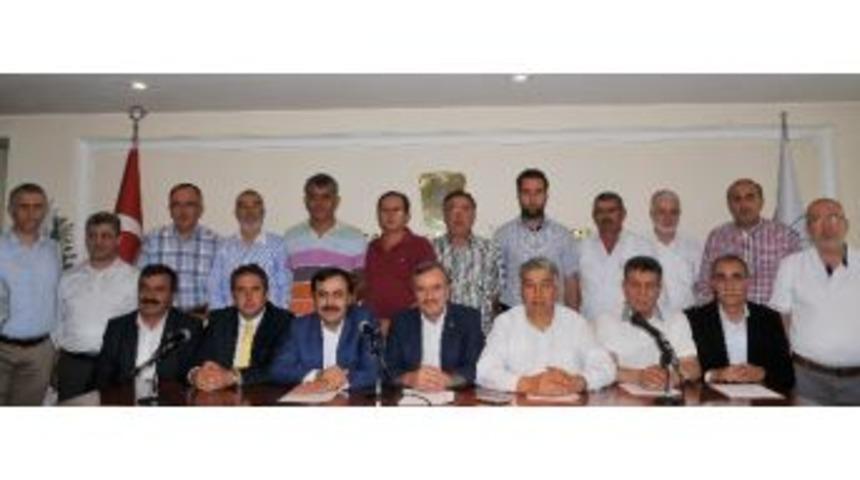 Konya İş D&uuml;nyasından Ortak Basın Toplantısı