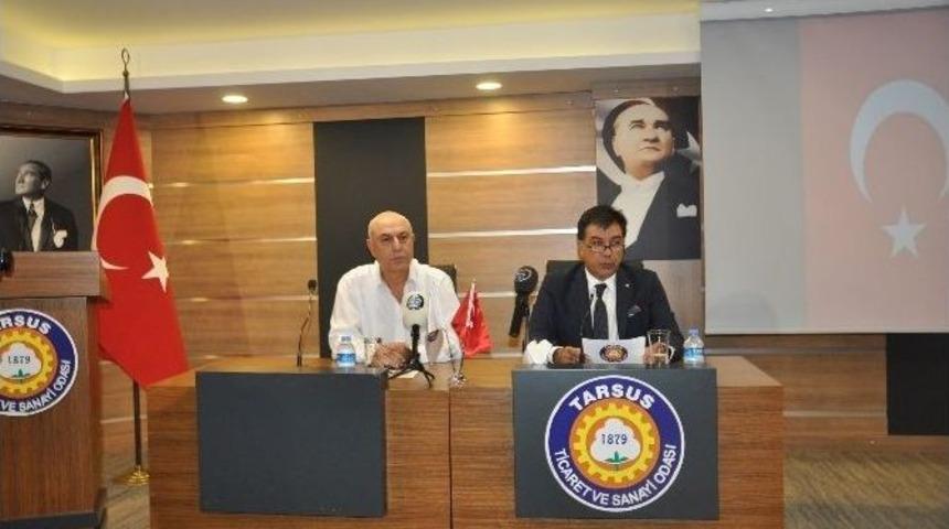 Tarsus&rsquo;ta İş D&uuml;nyasından Darbe Girişimine Ortak Tepki