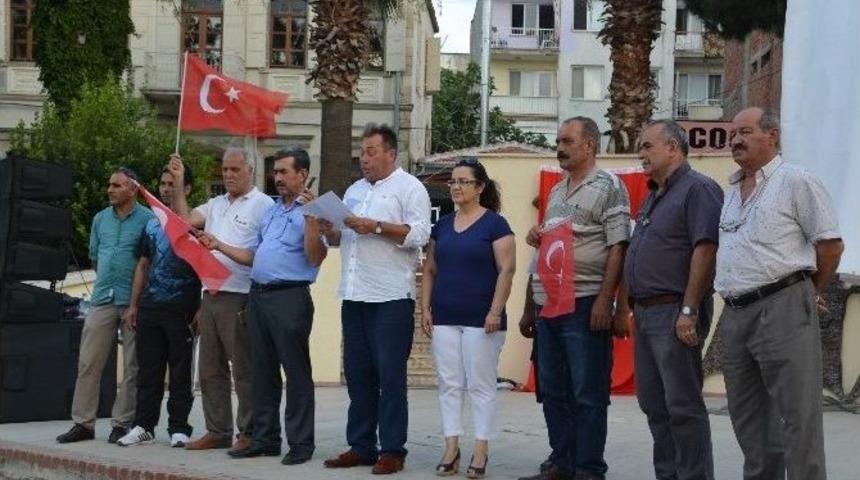 Aliağa Muhtarlar Derneği&rsquo;nden Darbe Kalkışmasına Tepki