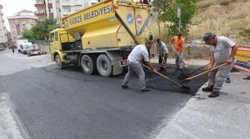 Gebze&rsquo;de Alt Yapı &Ccedil;alışmaları Devam Ediyor