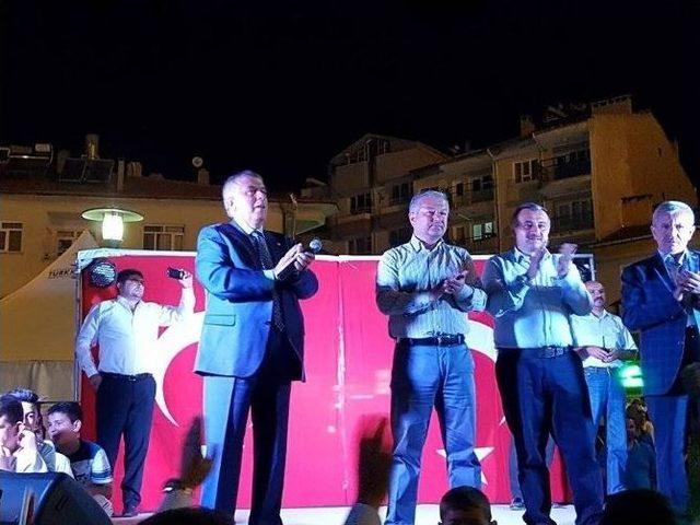 Develi’de Şehitler İçin Gıyabi Cenaze Namazı Kılındı 1