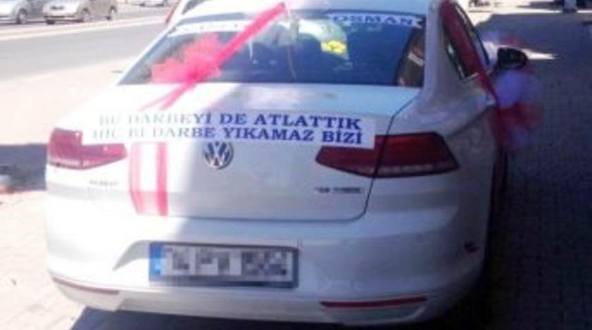 Gelin Arabasına Öyle Bir Şey Yazdırdılar Ki...