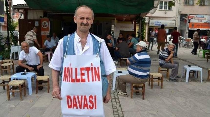 Darbeyi Protesto İ&ccedil;in Meclise Y&uuml;r&uuml;yor