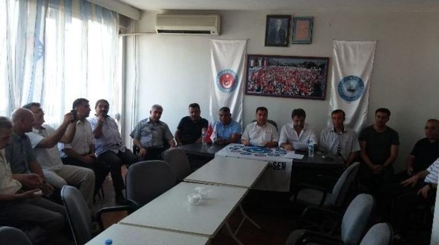 Gaziantep Kamu-sen&rsquo;den Darbe Girişimine Kınama