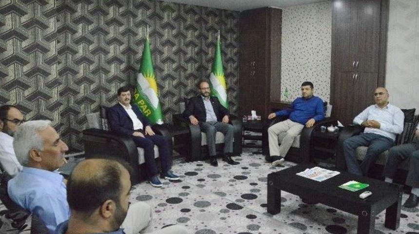 Ak Parti&rsquo;den H&uuml;da-par&rsquo;a Teşekk&uuml;r Ziyareti