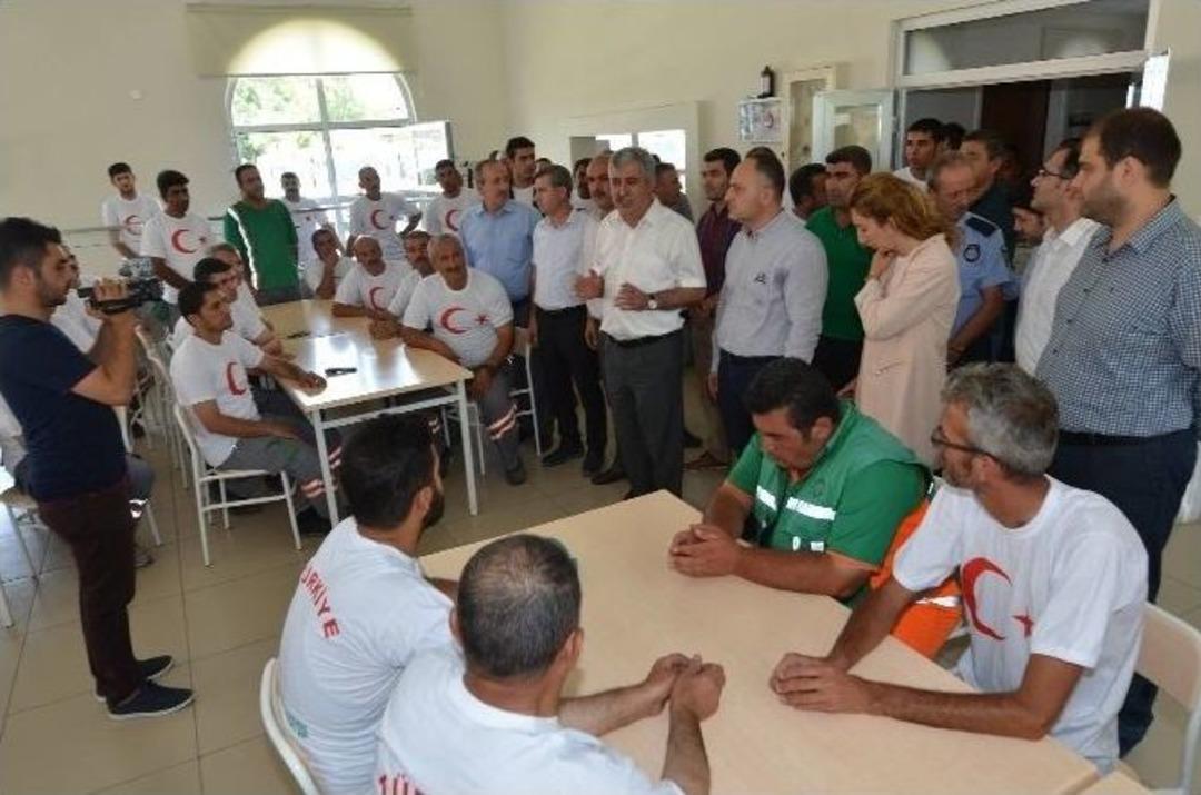 Başkan Polat&rsquo;tan Personele Teşekk&uuml;r Ziyareti