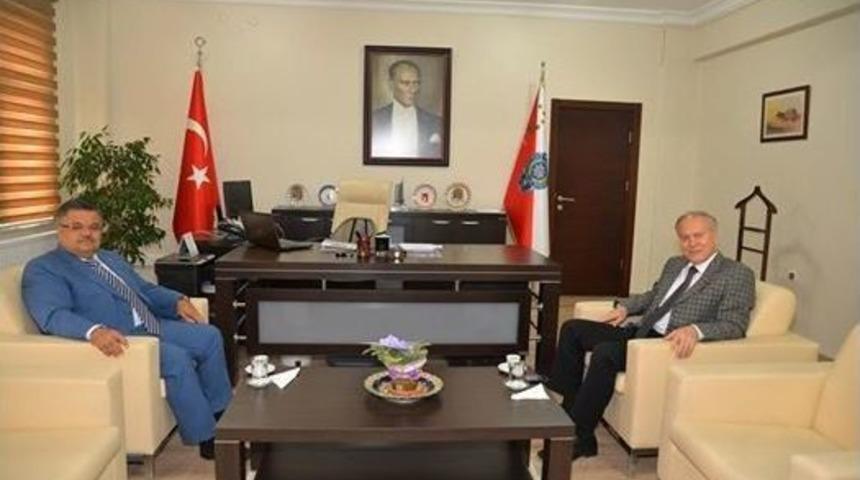 Bilecik Belediye Başkanı Selim Yağcı&rsquo;dan Emniyet M&uuml;d&uuml;r&uuml; Namal&rsquo;a Ziyaret