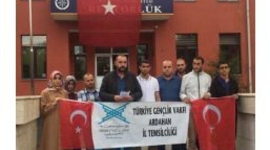 Ardahan T&uuml;gva&rsquo;dan Darbe Teşebb&uuml;s&uuml;ne Tepki