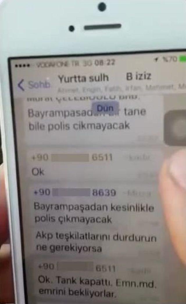 (özel Haber) Darbeciler Kriptolu Telsiz Yerine Whatsapp’ı Tercih Ettiler