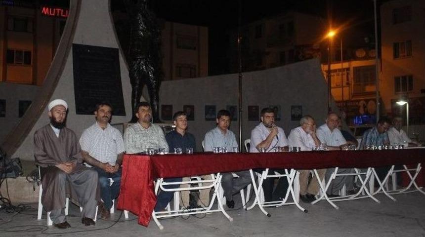 -korkuteli&rsquo;de Demokrasi Şehitleri İ&ccedil;in Mevlit Okutuldu