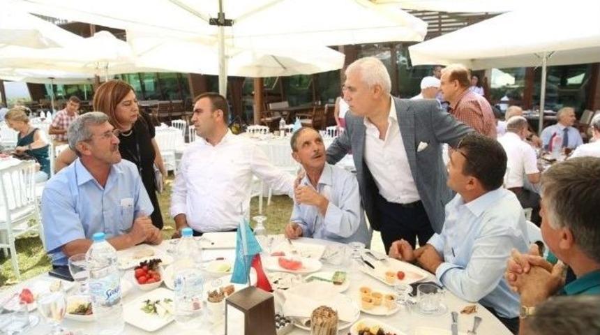 Bozbey Muhtarlarla Buluştu