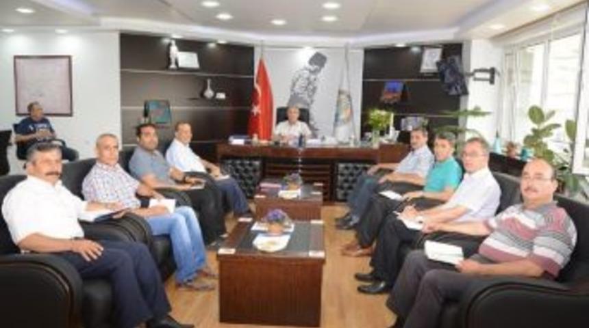 Dinar Belediyesi 2016 Yılı Temmuz Ayı Birim Amirleri Toplantısı Yapıldı