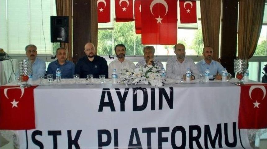 Aydın Stk&rsquo;ları; &ldquo;mektebinde Şahadet Olan Bir Milletin Kaderinde Esaret Yoktur&rdquo;