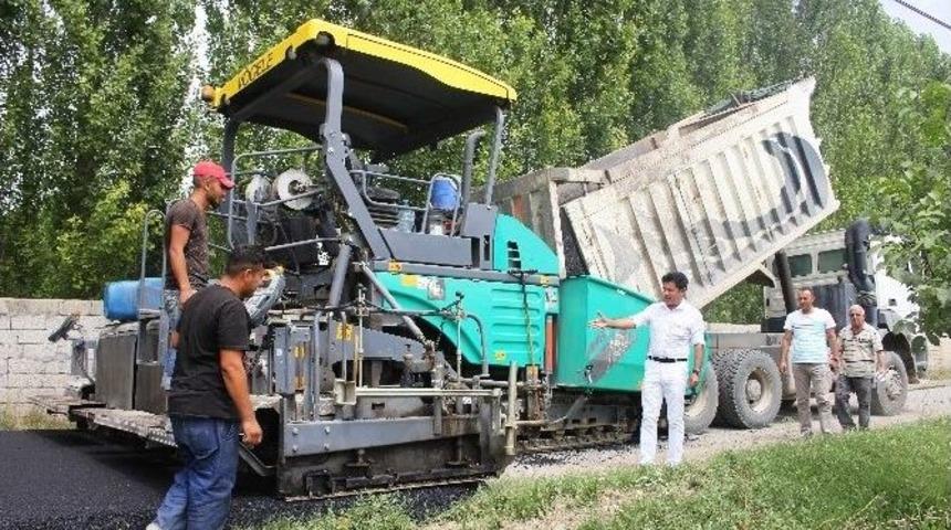 Tarihi Kervan Saray&rsquo;ın Yolu Asfaltlanıyor