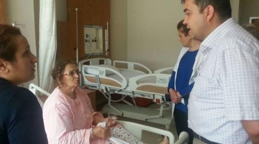 Başhekimden Hastalara Ziyaret