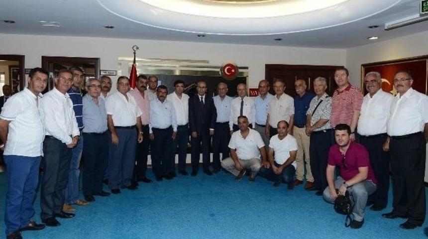 Alevi K&uuml;lt&uuml;r Dernekleri Adana Şubesinden Vali Demirtaş&rsquo;a Ziyaret