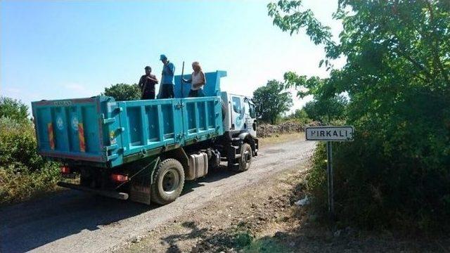 Demirci’nin Yolları Büyükşehirle Yenileniyor