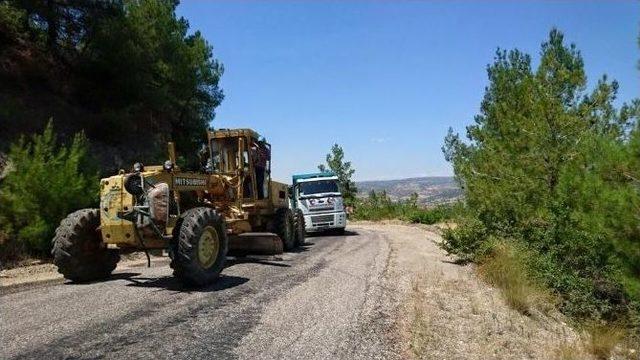 Demirci’nin Yolları Büyükşehirle Yenileniyor