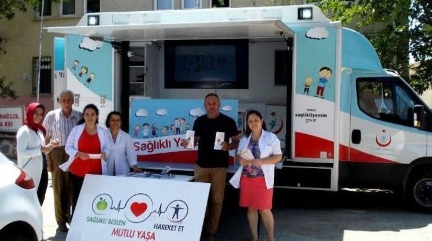 Sarıg&ouml;l&rsquo;de Sağlıklı Yaşam Eğitim Aracı İlgi G&ouml;rd&uuml;