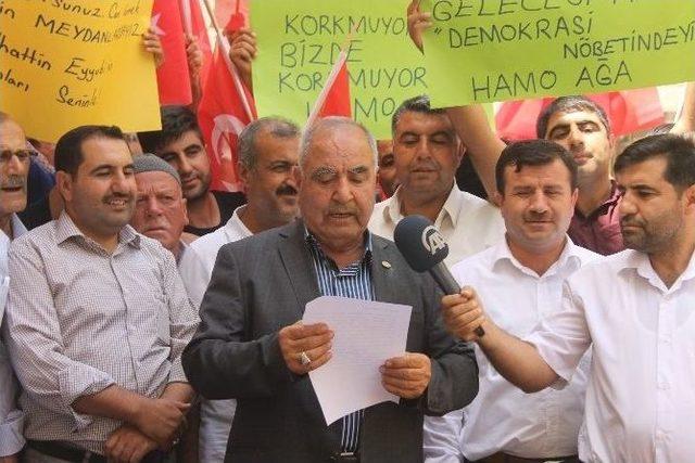 Hamo Ağa’dan Darbe Girişimi Protestosu