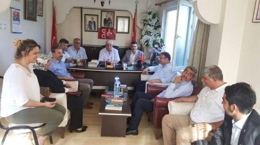 Ak Parti&rsquo;den Mhp Ve Chp&rsquo;ye Ziyaret