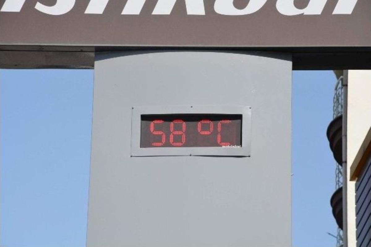 Şanlıurfa&rsquo;da Termometreler 58 Dereceyi G&ouml;sterdi