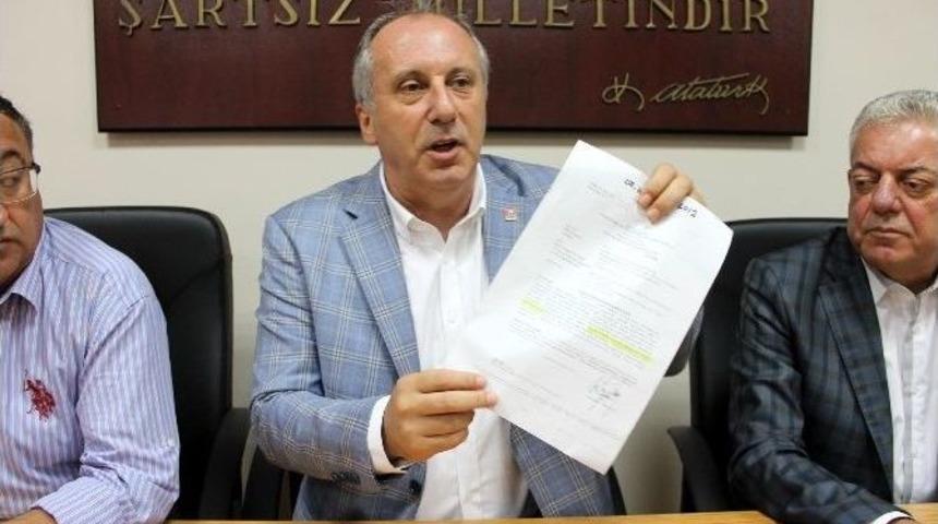 Muharrem İnce: &ldquo;b&uuml;t&uuml;n T&uuml;rkiye&rsquo;yi Kapsayan &lsquo;geniş Tabanlı Bir Demokratik Sivil H&uuml;k&uuml;met&rsquo; Kurulmalıdır&rdquo;
