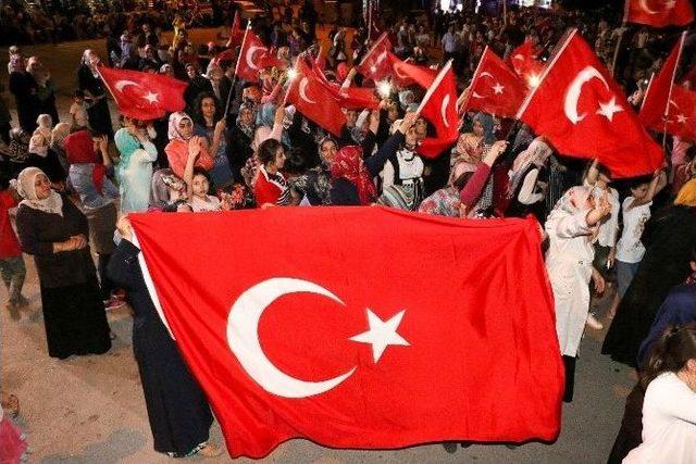 Yahyalı’da ’mili İrade Bekçileri’ Meydanda