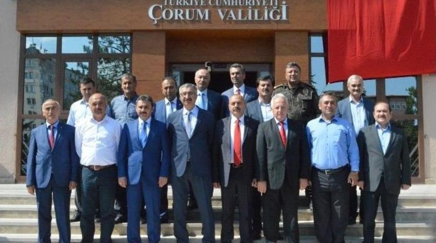 Belediye Başkanlarından Vali Kılı&ccedil;&rsquo;a Ziyaret